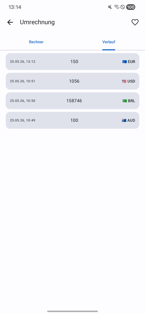 Währungsrechner Screenshot 4