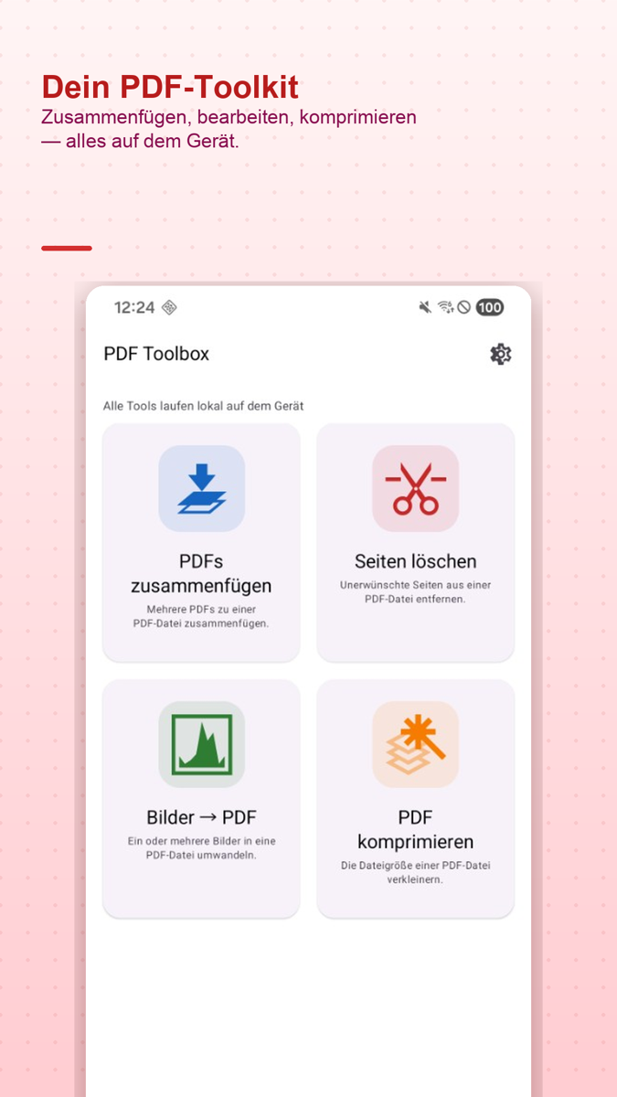 PDF Toolbox Screenshot 1