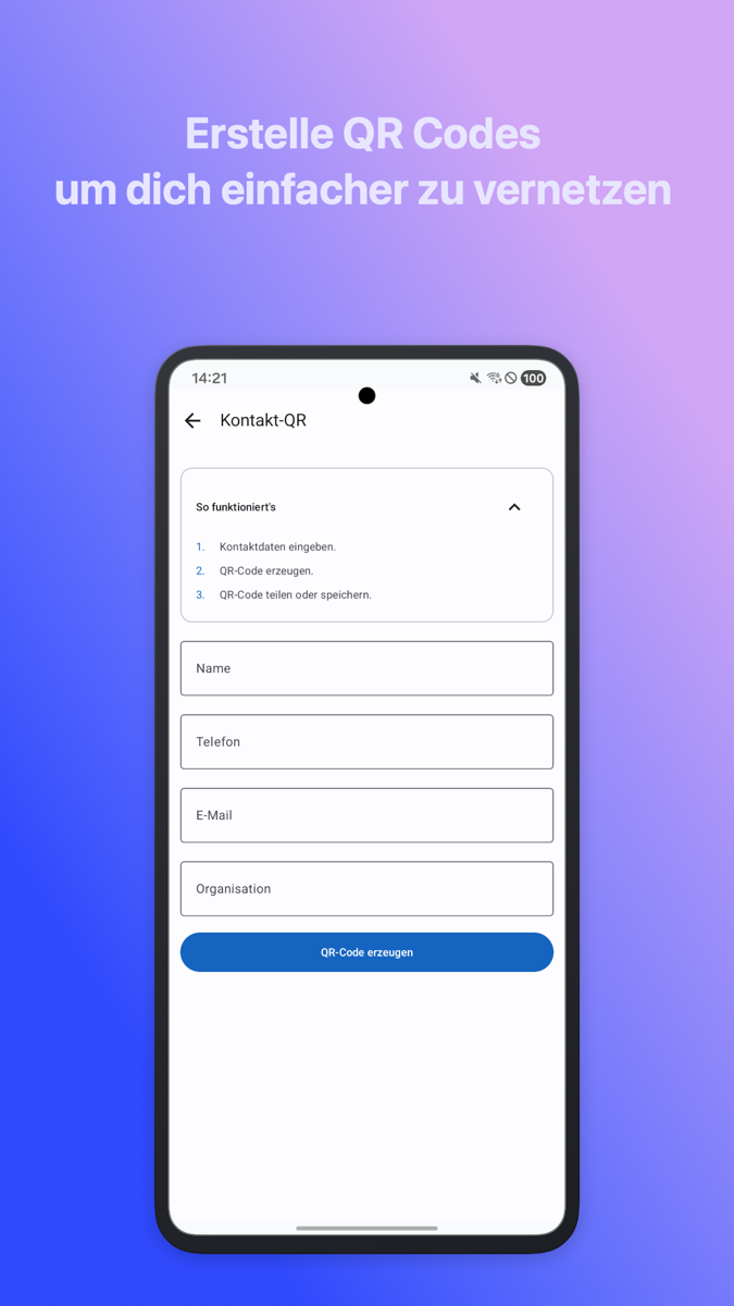 QR Code Generator & Scanner Screenshot 4