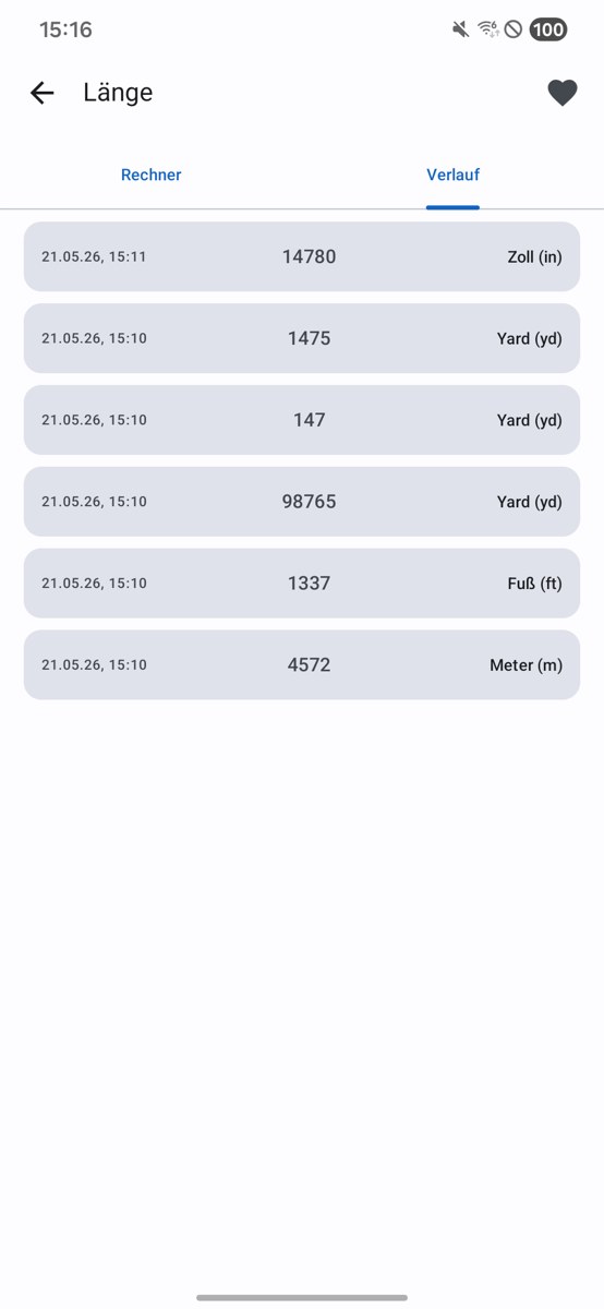 Einheitenrechner Screenshot 4